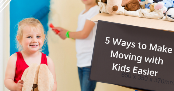 5 Ways to make moving with kids easier