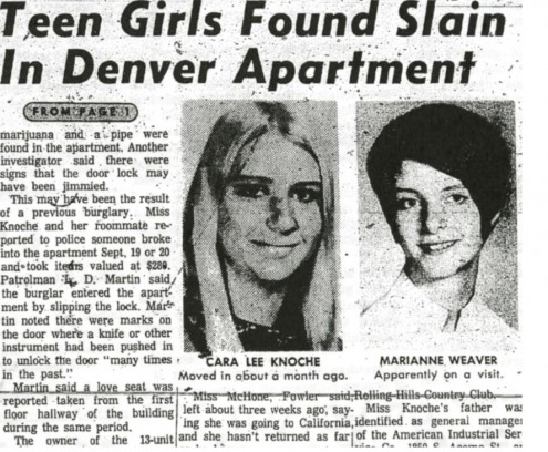 Denver Post headline