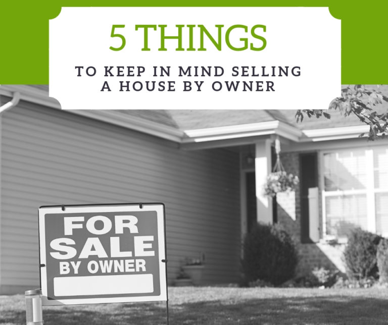 5 Things to Know When You Sell a House By Owner Trelora Real Estate