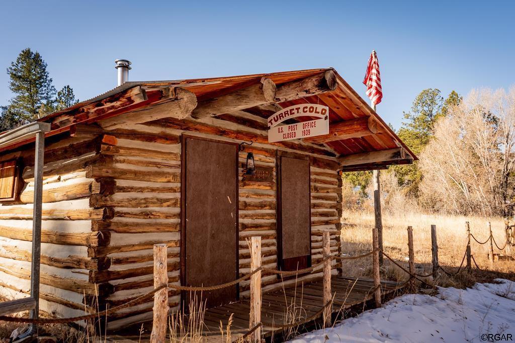 Historic log cabin