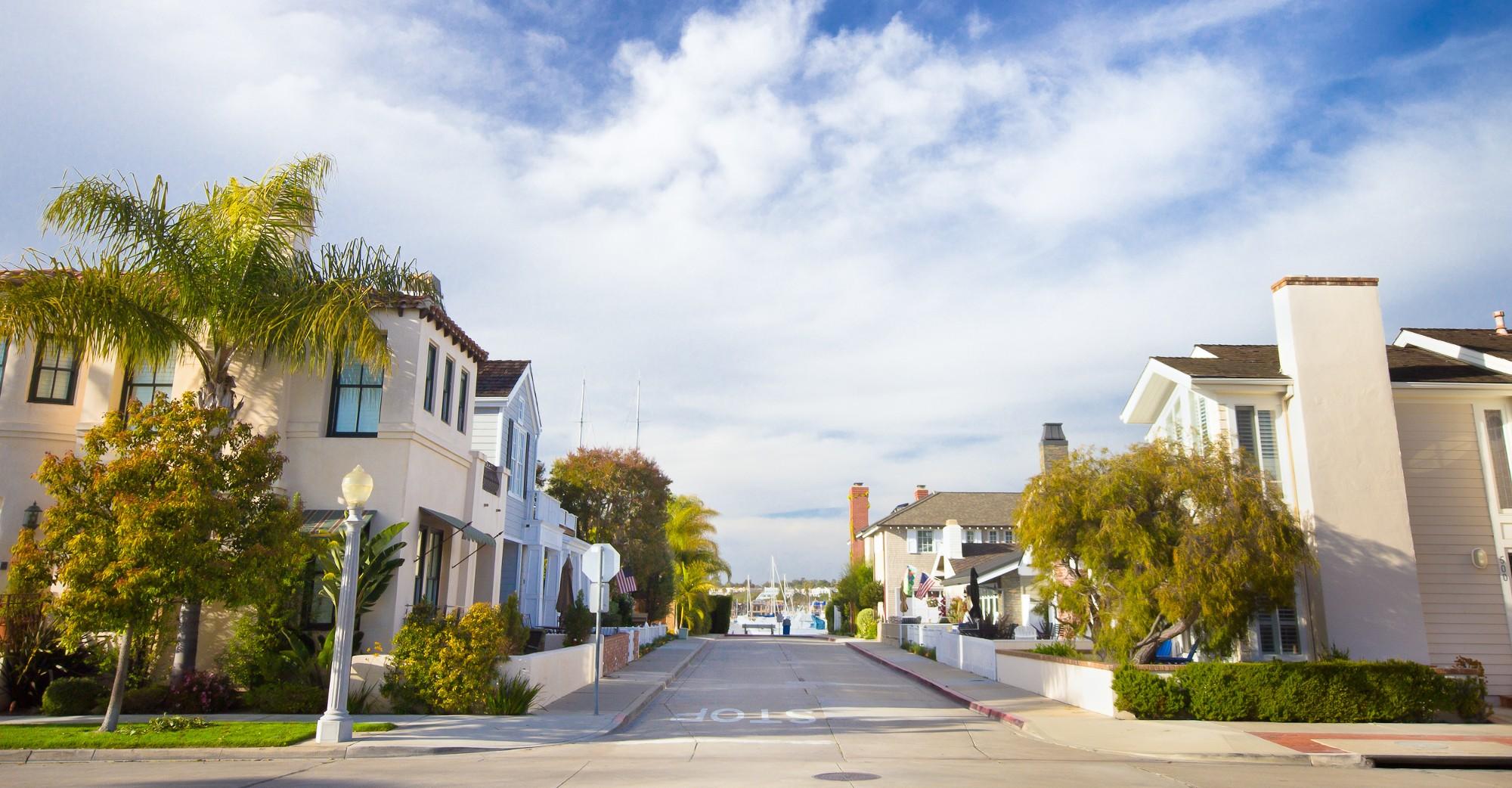 a house being sold in California